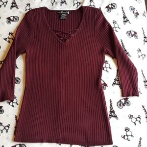 United States Sweaters quarter sleeve size L